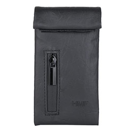 Produktbild von HMF Geruchsdichte Leckerlibeutel für Hunde Größe S Kunstleder Schwarz