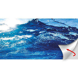 Hobby Aquariendeko Fotorückwand Ocean / Ruby Lake selbstklebend 120x50 cm - 120 cm – Bild 1 von 2
