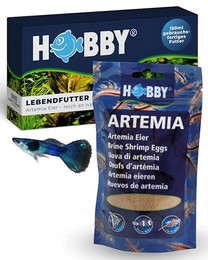 Produktbild von HOBBY Aquaristik Artemia Eier Lebendfutter für Aquarienfische - 150 ml