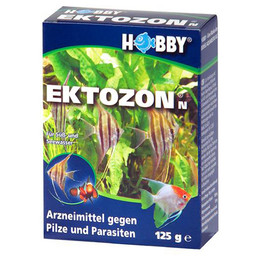Produktbild von HOBBY Aquaristik Ektozon N Arzneimittel gegen Pilzbefall und Parasiten 125 g - 125 g