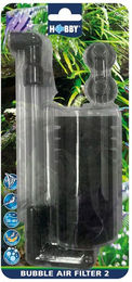 Produktbild von HOBBY Aquariumfilter Bubble Air Filter 2, Luftbetriebener Innenfilter für Aquarien 20-40...