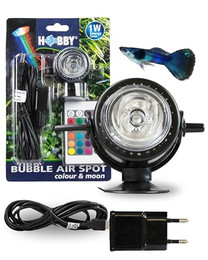 Produktbild von HOBBY Bubble Air Spot Aquarienbeleuchtung Colour & Moon - 1 Stk.