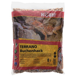 Produktbild von HOBBY Terrarien-Substrat Terrano Buchenhack - 8 l