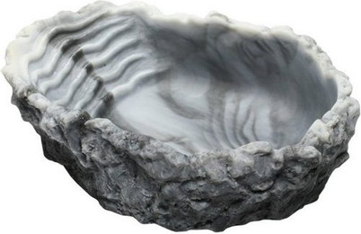 Produktbild von HOBBY Terrariendeko Trinkschale M marmoriert - 150 ml