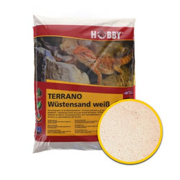 Produktbild von HOBBY Terrariensand Terrano Wüstensand weiß 0-1 mm - 25 kg