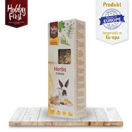 Produktbild von HobbyFirst - HopeFarm Sticks - Futtersticks mit Kräutern - 110 g