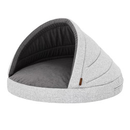 Produktbild von HOBBYGARDEN Hundematratze Haustierbett Hundehütte 65x65 cm Asche - 65 cm