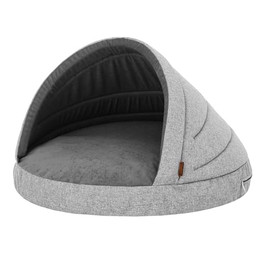 Produktbild von HOBBYGARDEN Hundematratze und Hundehütte 65x65 cm Grau