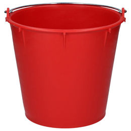 Produktbild von Hofman Animal Care Eimer mit Griff rot, Fassungsvermögen: 7 Liter
