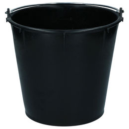 Produktbild von Hofman Animal Care Eimer mit Griff schwarz, Fassungsvermögen: 7 Liter