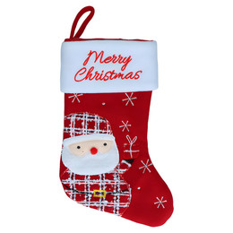 Produktbild von Hofman Animal Care Weihnachtssocke Christmas Stocking Wooly Santa