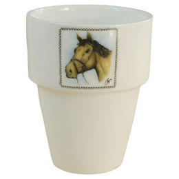 Produktbild von HofundZoo Milchbecher Pferd