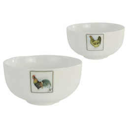 Produktbild von HofundZoo Schale Hahn/Huhn