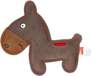 Produktbild von Holland Animal Care Tierkuscheltier Hundespielzeug Esel braun