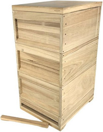 Produktbild von Holtermann Bienenbeute Liebig Komplettbeute aus Holz