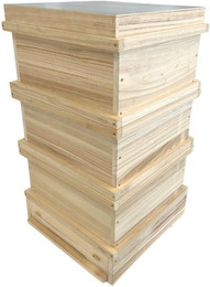Produktbild von Holtermann Bienenbeute Segeberger Holzbeute DNM Komplettbeute