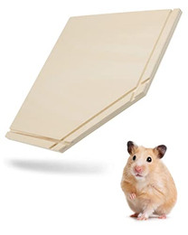 Produktbild von Holz-Ecketage ECKI Sperrholz für Nagerkäfige und Nagervolieren 25 x 25 x 1 cm