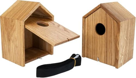 Produktbild von Holz Frank Nistkasten Schlichter Handgefertigter Nistkasten aus geöltem Eichenholz