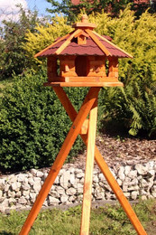 Produktbild von Holzdekoladen Vogelhaus mit Ständer 48 x 33 cm