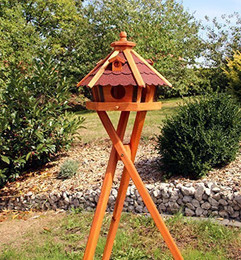 Produktbild von holzdekoladen Vogelhaus Typ 23 mit Ständer