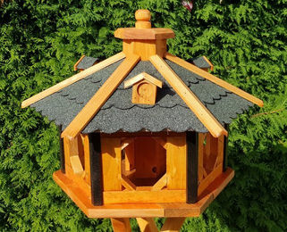 Produktbild von Holzdekoladen Vogelhaus XL 57x37 cm wetterfest
