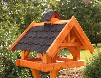 Produktbild von Holzdekoladen Vogelhaus XXL Vogelhaus behandelt 52x50cm