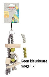 Produktbild von Holzspielzeug für Papageien und große Sittiche Zolux Banjo (x3)