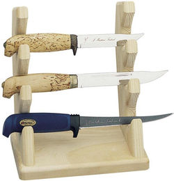 Produktbild von Holzständer für 3 Dolche Marttiini