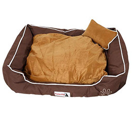 Produktbild von Home4Living Hundebett Coffee Brown 82x70cm