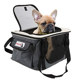 Produktbild von Home4Living Hundetasche für Autositz Grau