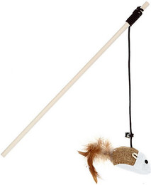 Produktbild von HomeBella Tier-Beschäftigungsspielzeug Katzenspielzeug - K-05, Katzenangel Kauspielzeug zum Spielen Beißen Kauen
