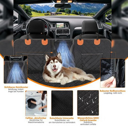 Produktbild von HomeMiYN Hundematte Auto Rücksitz 3 Platten