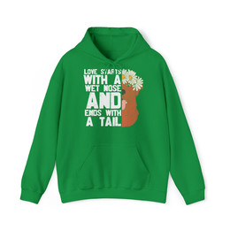 Produktbild von Hooded Sweatshirt WET NOSE