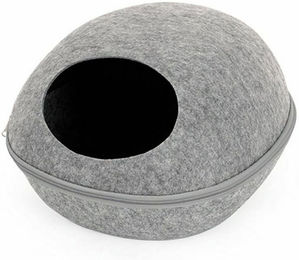 Produktbild von HooPet Katzenbett mit Kissen Grau