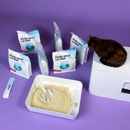 Produktbild von Hoopo® ToFu-Katzenstreu - 2 x 7 l