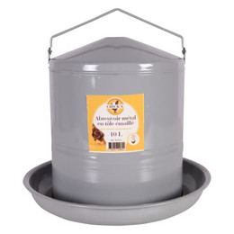 Produktbild von horizont CHICK'A Geflügeltränke 10 l Metall - 10 l