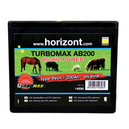Horizont Turbomax AB200 Weidezaunbatterie 9 Volt - 9 Stk. – Bild 1 von 3