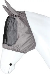 Produktbild von Horka Anti-Fliegenmaske im Zebradesign für Ponys und Pferde