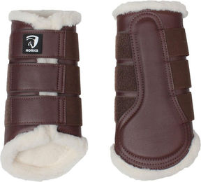 Produktbild von Horka Geschlossene Gamaschen für Pferde mit Fell