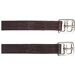 Produktbild von HORKA Steigbügelriemen Nylon mit Leder braun