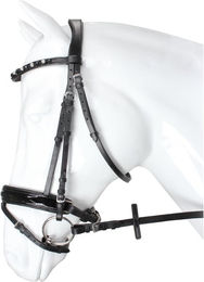 HORKA Trense Flamingo Pony Schwarz – Bild 1 von 4