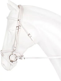 Produktbild von Horka Trense Flashy EngelsNylon/PVC weiß voll