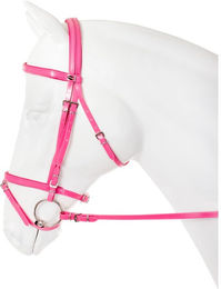 Produktbild von Horka Trensenzaum Flashy EngelsNylon/PVC rosa Pony