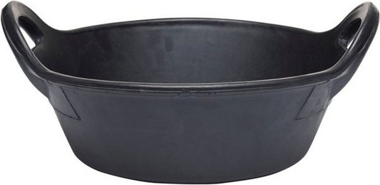 Produktbild von Horse Guard Futterbehälter Gummieimer schwarz - 12 l