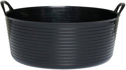 Produktbild von Horse Guard Futterbehälter niedriger Futtereimer schwarz - 16 l