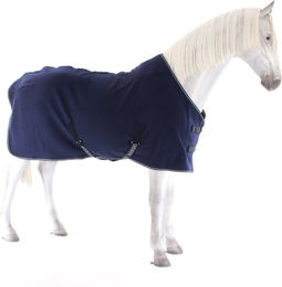 HorSeven Fleecedecke mit Widerristpolster marine/navy – Bild 1 von 9