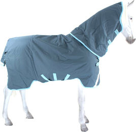 Produktbild von Horseware Amigo AmEco 12 Turnout Plus 250g - Dark Blue