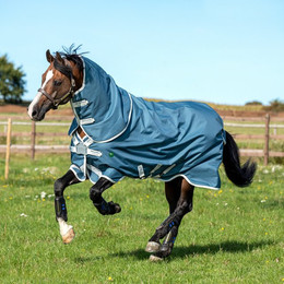 Produktbild von Horseware Amigo AmEco Outdoor-Decke mit Halsteil 100g