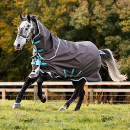 Produktbild von Horseware Amigo Bravo 12 Plus Medium Weidedecke mit Halsteil - 250 g
