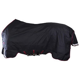 Horseware Amigo Bravo 12 XL Original Turnout Lite 0g - Navy/Navy & Red – Bild 1 von 4